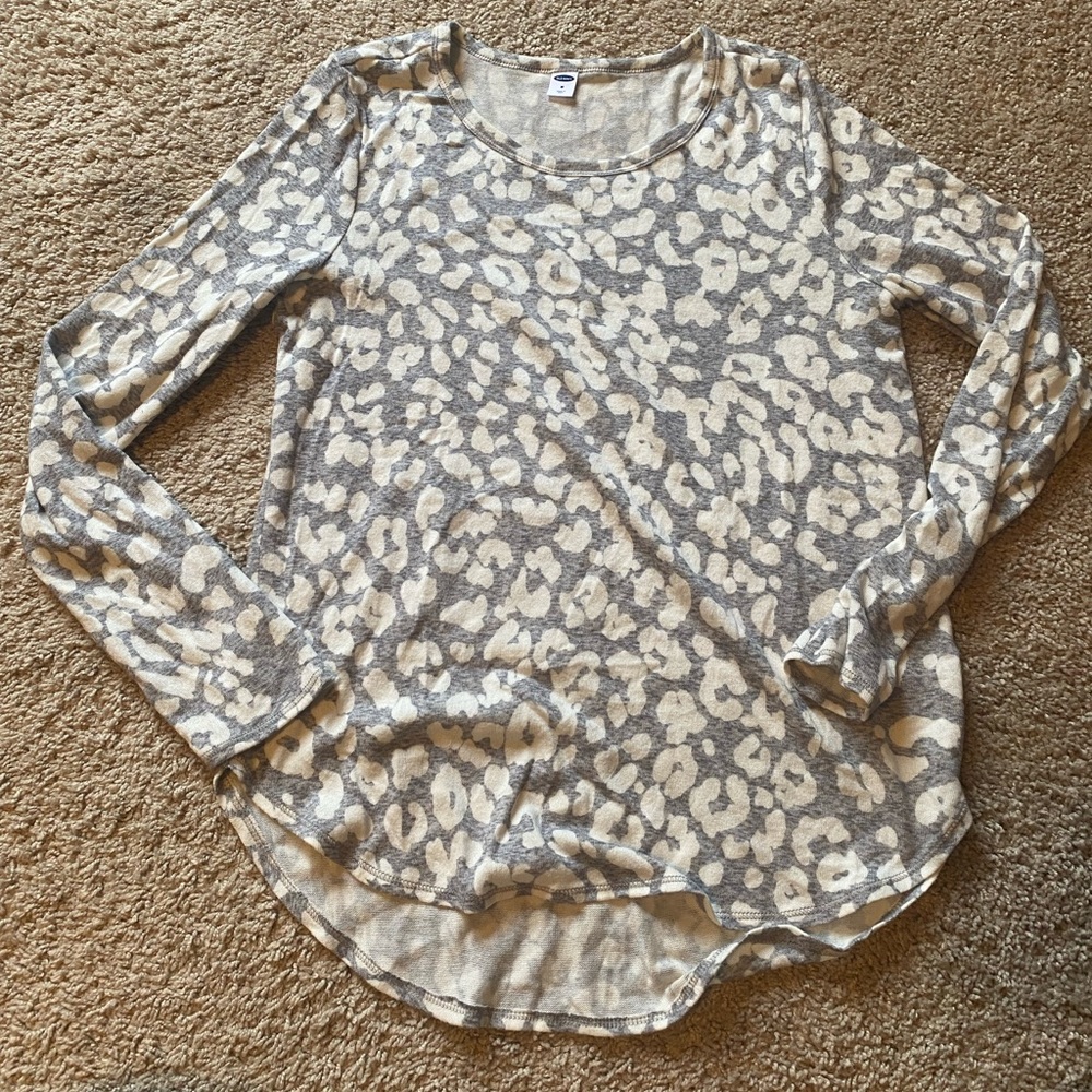 Old Navy Leopard Print Women's Top